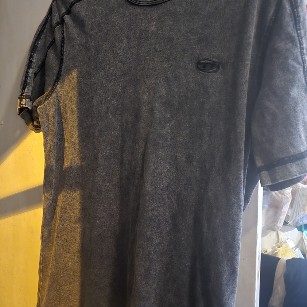 Diesel Charcoal Short Sleeve Tee